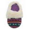 493RG_2 Dearfoams Sweater Knit Clog Slippers (For Girls)