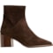 9YGUU_3 DEBUTTO Made in Italy Heeled Boots - Suede (For Women)
