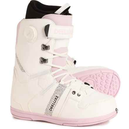 Deeluxe D.N.A. Snowboard Boots (For Women) in White Pink/Daydreamer