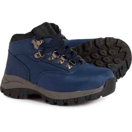 Deer Stags Boys Walker Hiking Boots in Navy