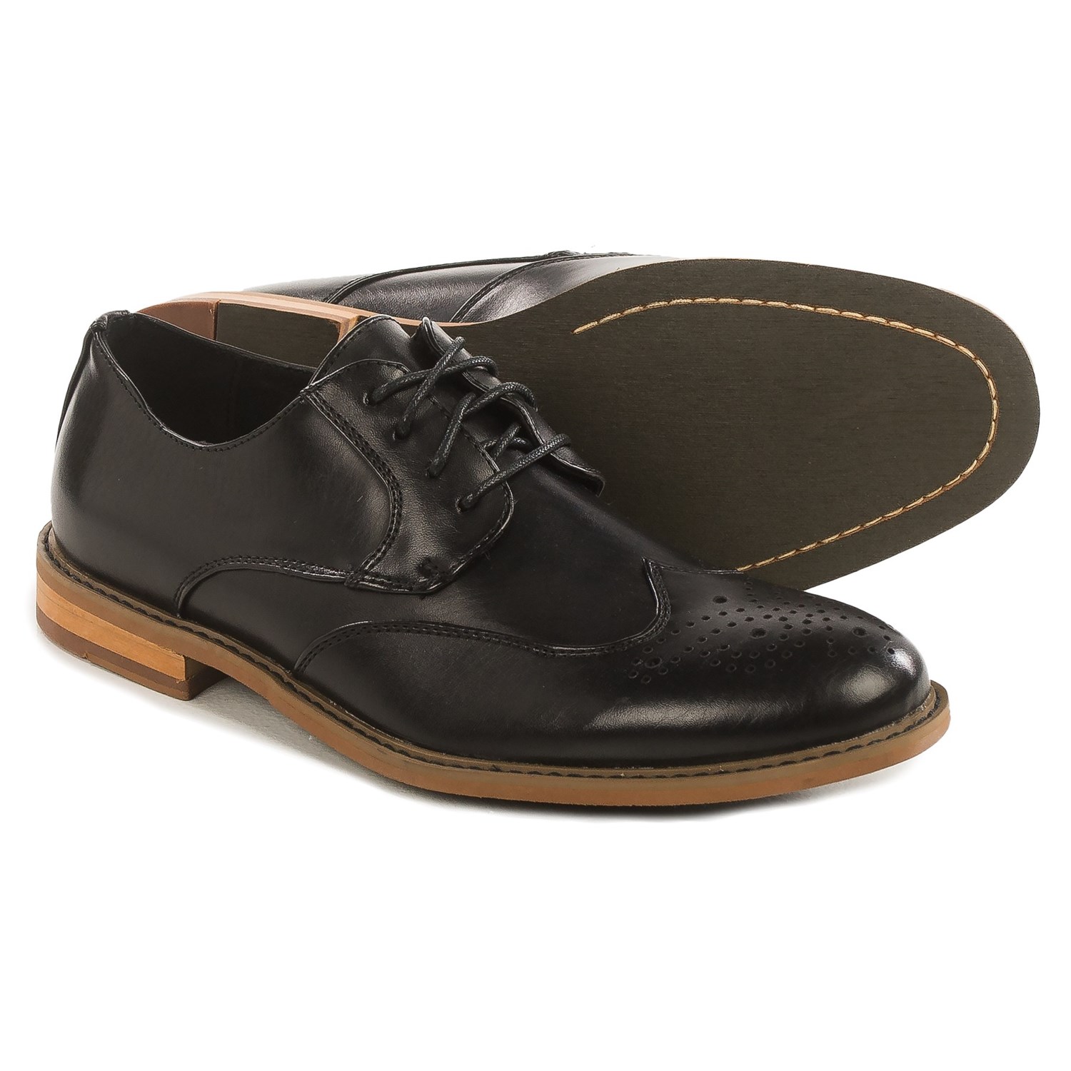 Deer Stags Hampden Wingtip Oxford Shoes (For Men) - Save 65%