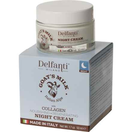 Delfanti Milano Goat’s Milk with Collagen Night Cream - 1.7 oz. in Multi