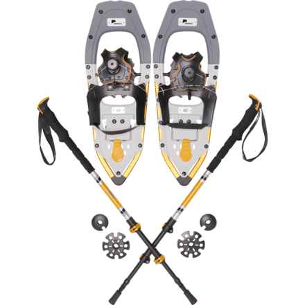 Denali Sawtooth Spin Snowshoe Kit (For Men and Women) in Yukon Gold