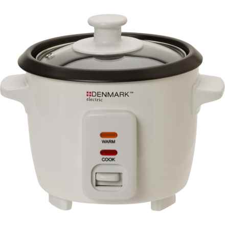 Denmark Electric Rice Cooker - 4-Cup in White