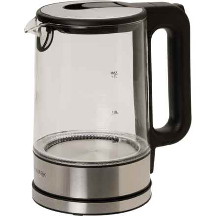 Denmark Glass Electric Cordless Tea Kettle - 1.7 qt. in Clear Silver