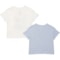 9FNDF_2 DEREK HEART Big Girls Coastal T-Shirt - 2-Pack, Short Sleeve