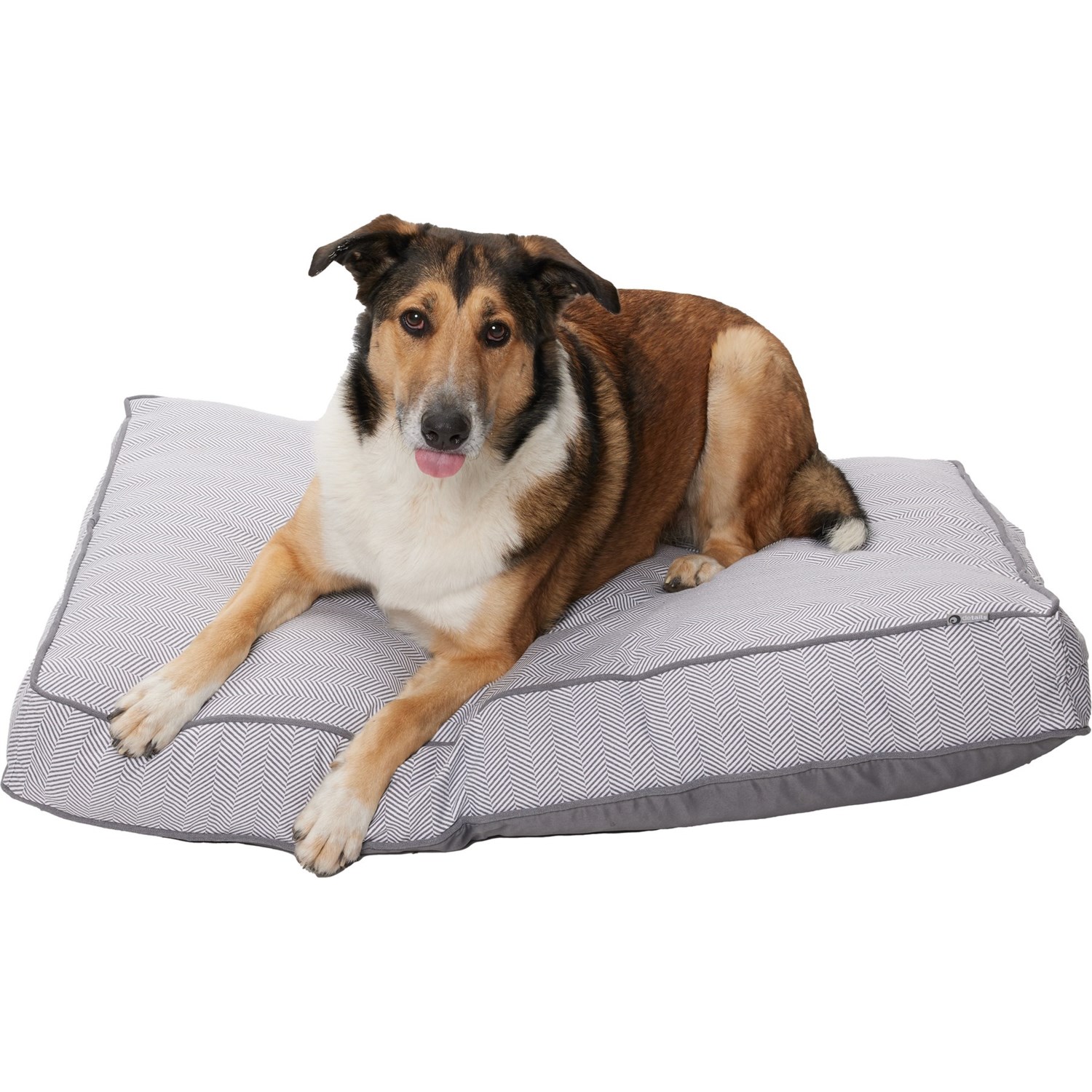 Details Herringbone Canvas Orthopedic Dog Bed - 40x28” - Save 22%