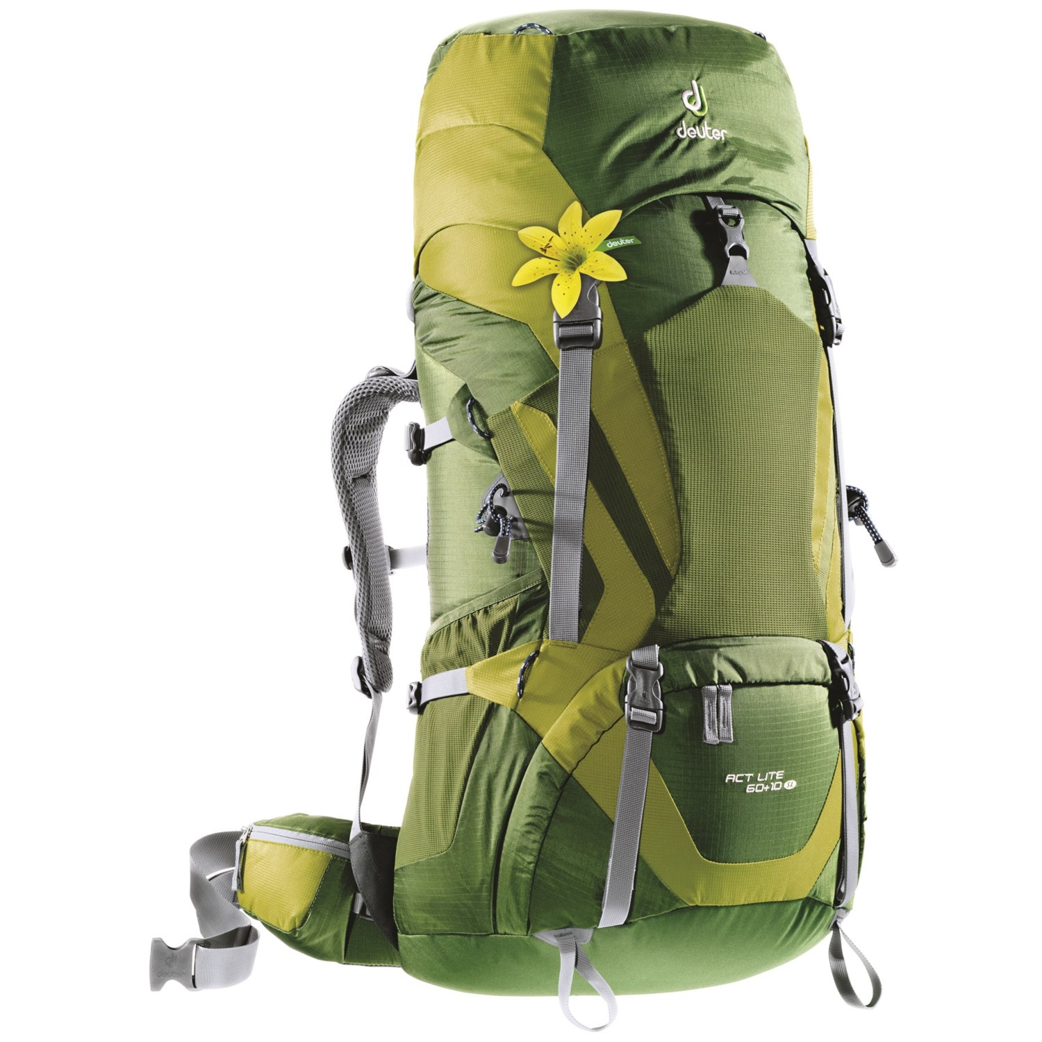 deuter green backpack