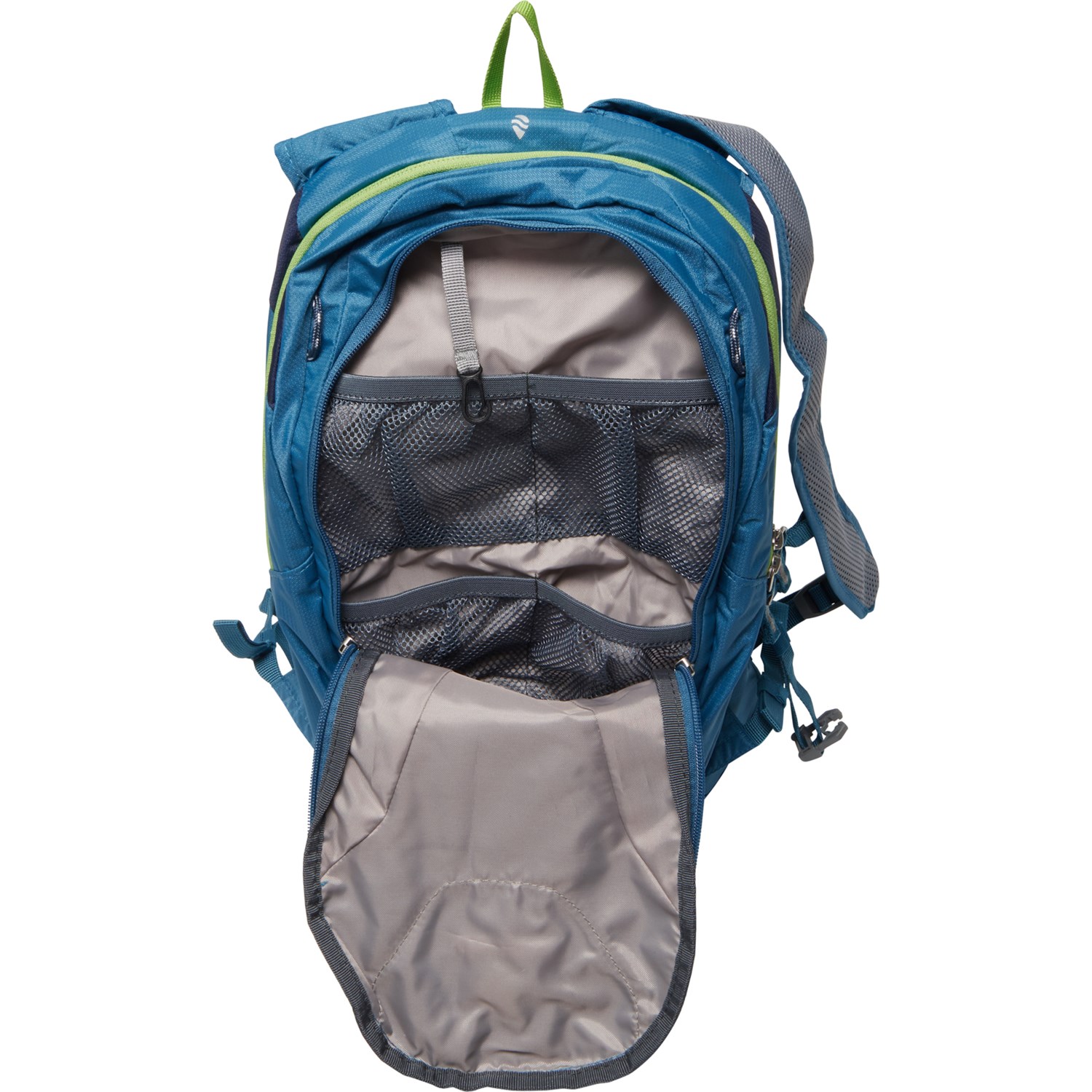 biking with a backpack