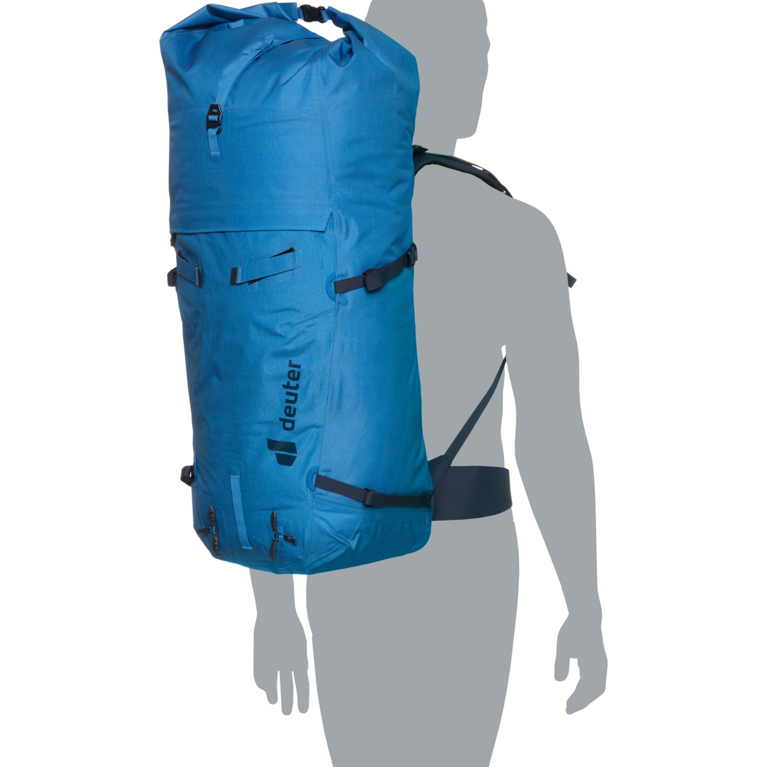 Deuter Durascent 44+10 L Mountaineering Backpack - Wave-Ink - Save 50%