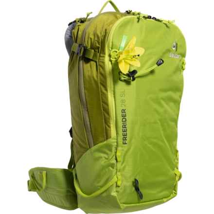 Deuter Freerider 28 SL Backpack - Internal Frame, Citrus/Moss (For Women) in Citrus/Moss