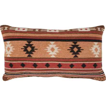 Devi Designs Chapman Throw Pillow - 16x30” in Rust