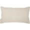 3RTNP_3 Devi Designs Genuine Suede Throw Pillow - Feather Fill, 14x26”