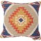 Devi Designs Mero Throw Pillow - 19x19” in Navy Multi