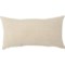 87MKK_2 Devi Designs Oversized Aztec-Stitched Throw Pillow - 12x24”