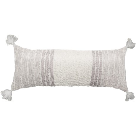 Devi Designs Sand Multi Warwick Textured Throw Pillow 14x36