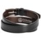 7748N_2 Di Stefano Distefano Smooth Leather Belt (For Men)