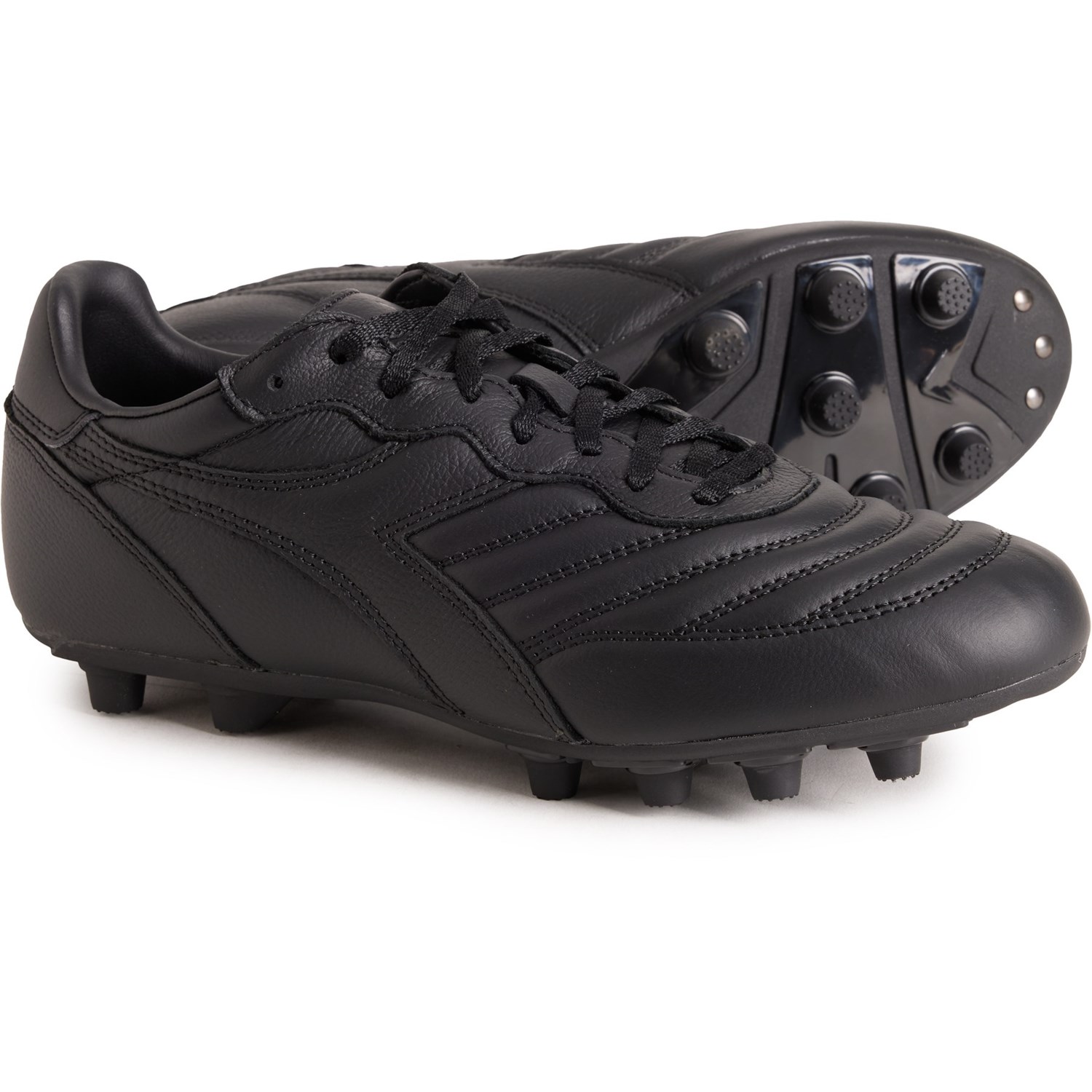 Diadora Mens Brasil Soccer Cleats - Blue Size 13 Firm Ground Football Shoes