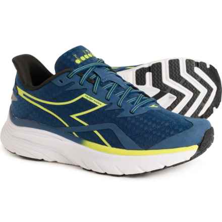 Diadora Equipe Nucleo Running Shoes (For Men) in Bl Opal/Evening Primrose/White