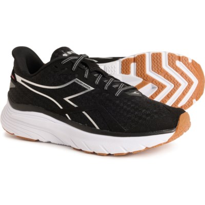 (取寄) ディアドラ メンズ エイキープ ニュークレオ ランニング シューズ Diadora men Equipe Nucleo Running Shoes (For Men)  Black/Silver/White diadora-equipe-nucleo-running-