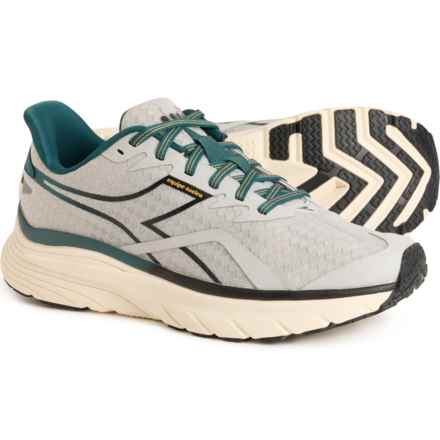 Diadora Equipe Nucleo Running Shoes (For Men) in Silver Dd/Black/Mediterranea