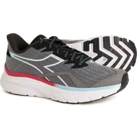 Diadora Equipe Nucleo Running Shoes (For Men) in Steel Gray/White/Black