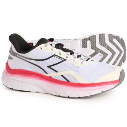 Diadora Equipe Nucleo Running Shoes (For Men) in White/Black/Toreador