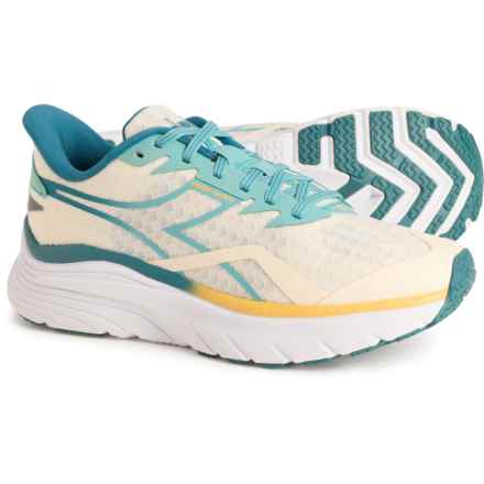 Diadora Equipe Nucleo Running Shoes (For Women) in Whisper White/Dusty Turquoise