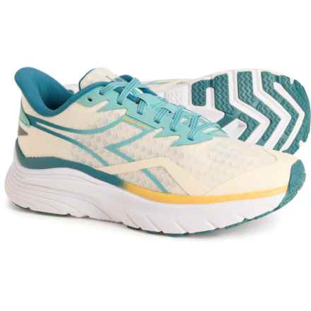 Diadora Equipe Nucleo Running Shoes - Wide Width (For Women) in Whisper White/Dusty Turquoise