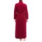 9726C_2 Diamond Tea 56” Cotton Velour Wrap Robe - Long Sleeve (For Women)