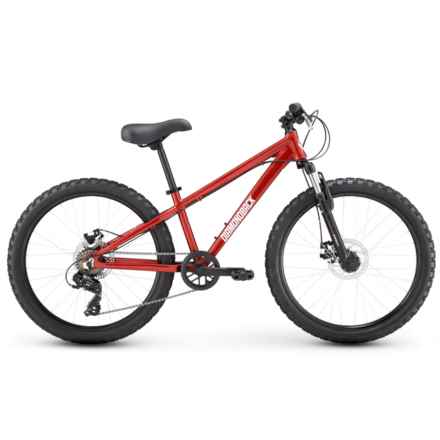 Hook 24 Mountain Bike - 24” (For Boys and Girls) in Red Gloss
