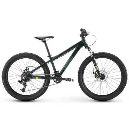 Line 24 Mountain Bike - 24” (For Boys and Girls) in Dark Green Gloss