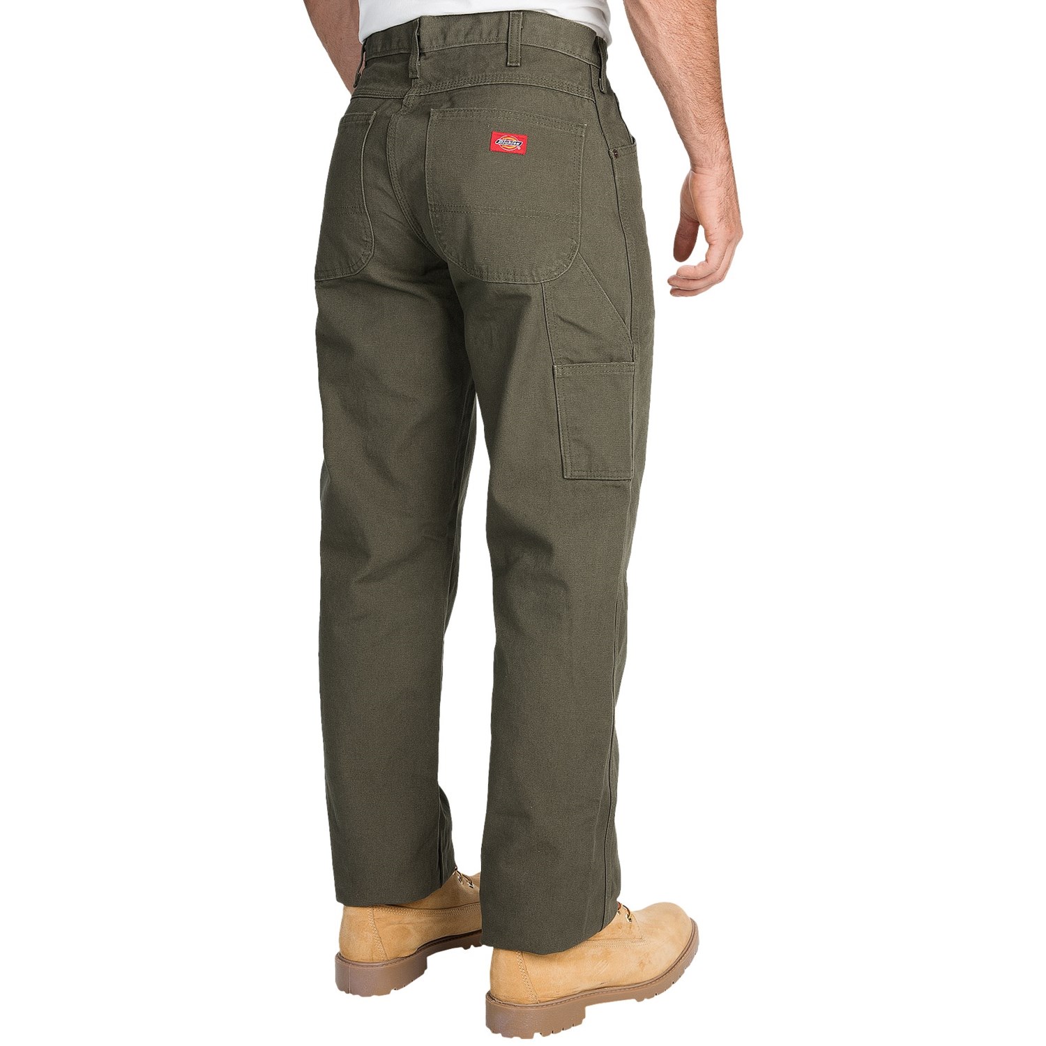 dickies flannel lined carpenter pants