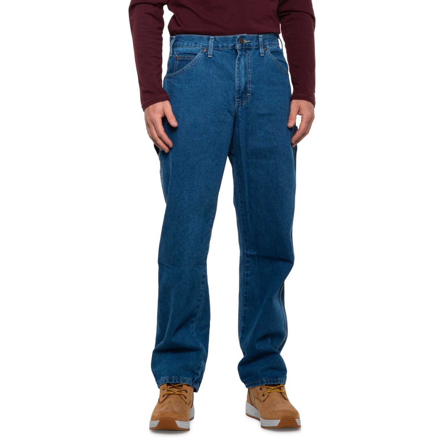 relaxed utility jeans