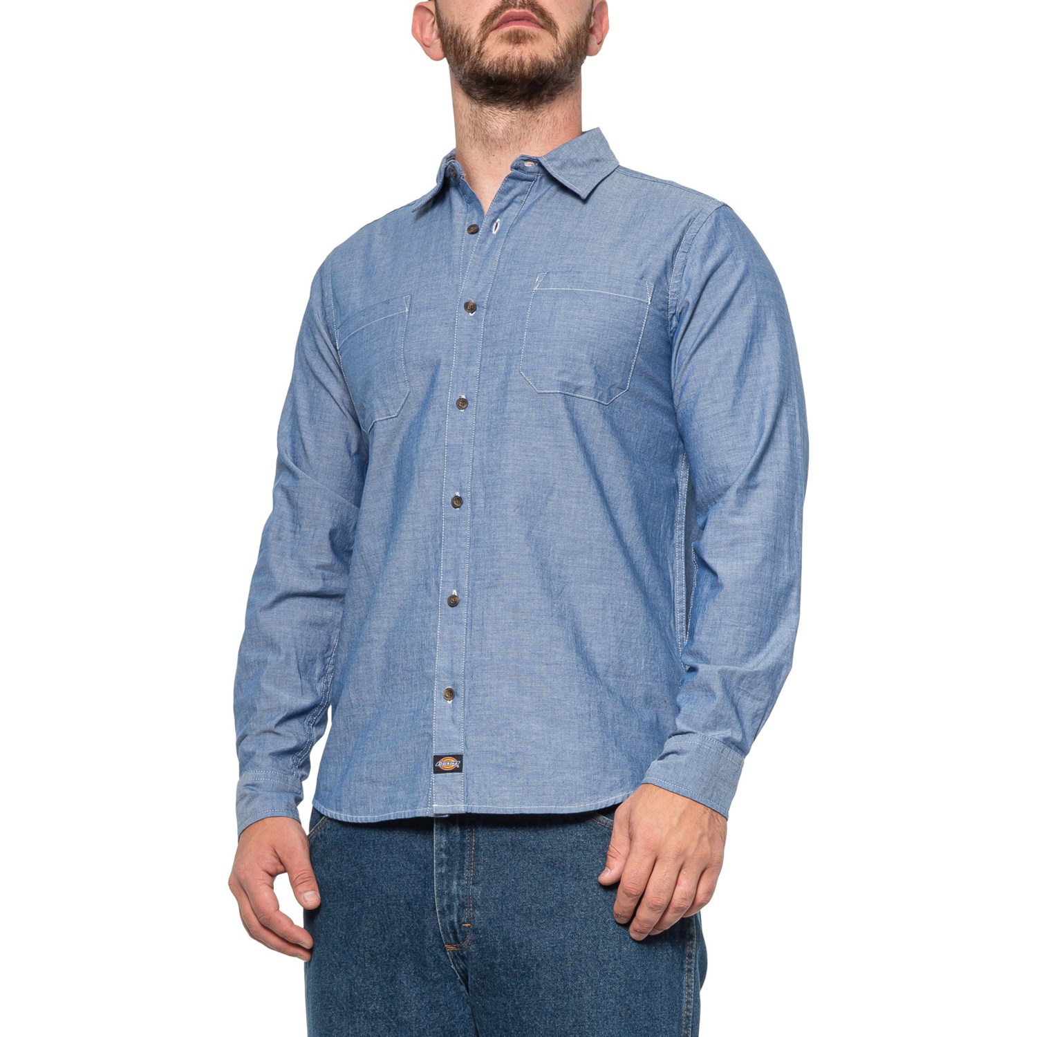 Dickies Chambray Shirt (For Men) - Save 44%