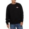 Dickies Embroidered Chest Logo Fleece Sweatshirt in Black