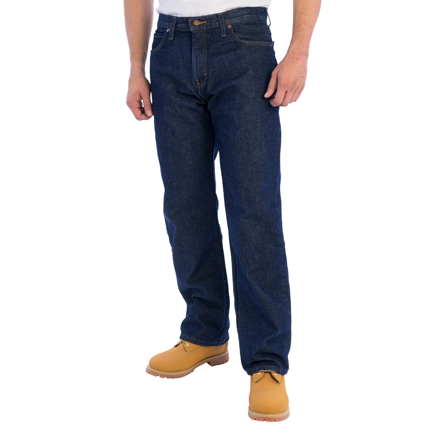 Dickies Flannel-Lined Work Jeans (For Men) - Save 65%