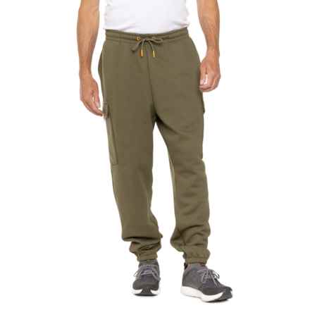 Dickies Fleece Cargo Pants - Relaxed Fit in Military Green