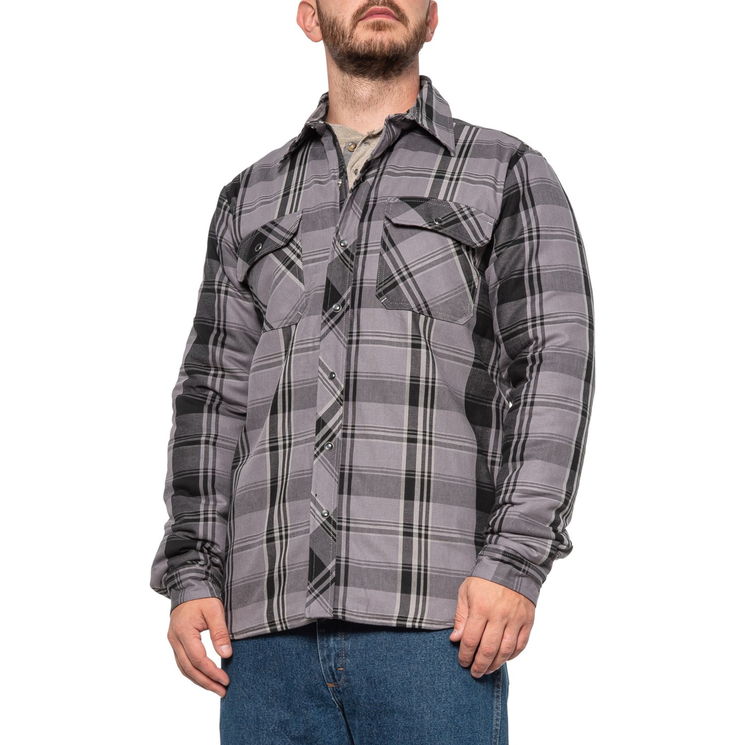 Dickies Fleece-Lined Shirt Jacket (For Men) - Save 44%