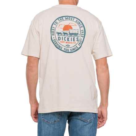 Dickies Greensburg Graphic T-Shirt - Short Sleeve in Stone Whitecap Grey