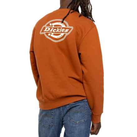 Dickies Holtville Logo Sweatshirt in Gingerbread Brown