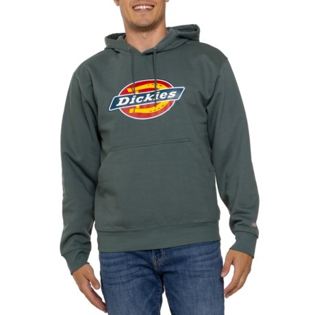 Dickies Logo Hoodie in Lincoln Green