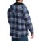 103FP_3 Dickies Plaid Hooded Shirt Jacket - Sherpa Lined (For Men)
