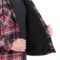 103FP_4 Dickies Plaid Hooded Shirt Jacket - Sherpa Lined (For Men)