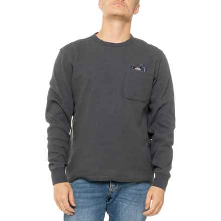 Dickies PTC Waffle T-Shirt - Long Sleeve in Charcoal