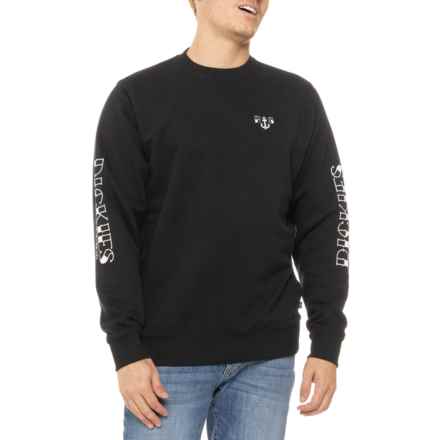 Dickies Ronnie Sandoval Fleece Sweatshirt - Crew Neck in Knit Black