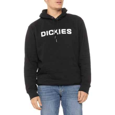 Dickies Skate Graphic Fleece Hoodie in Knit Black