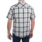 3890J_2 Dickies Western Plaid Shirt - Short Sleeve, Snap Front (For Men)