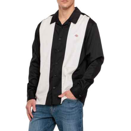 Dickies Westover Striped Fashion Shirt - Long Sleeve in Black