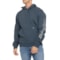 Dickies Wordmark Pullover Fleece Hoodie in Airforce Blue